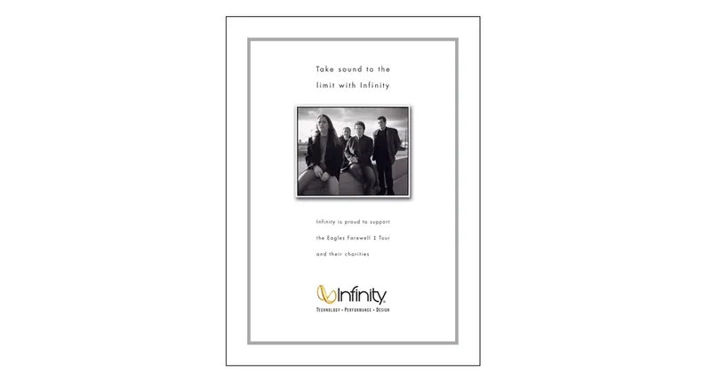 Infinity advertisement