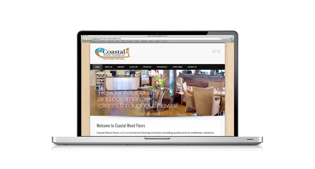 Coastal Wood Floors website