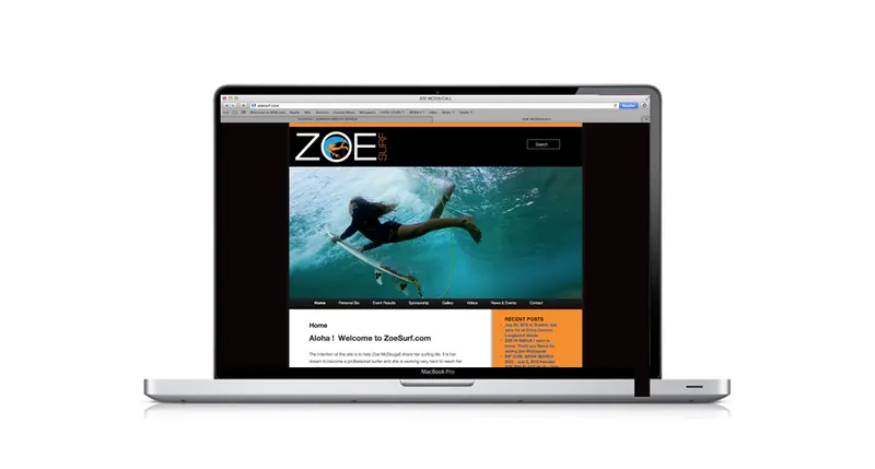 Zoe website