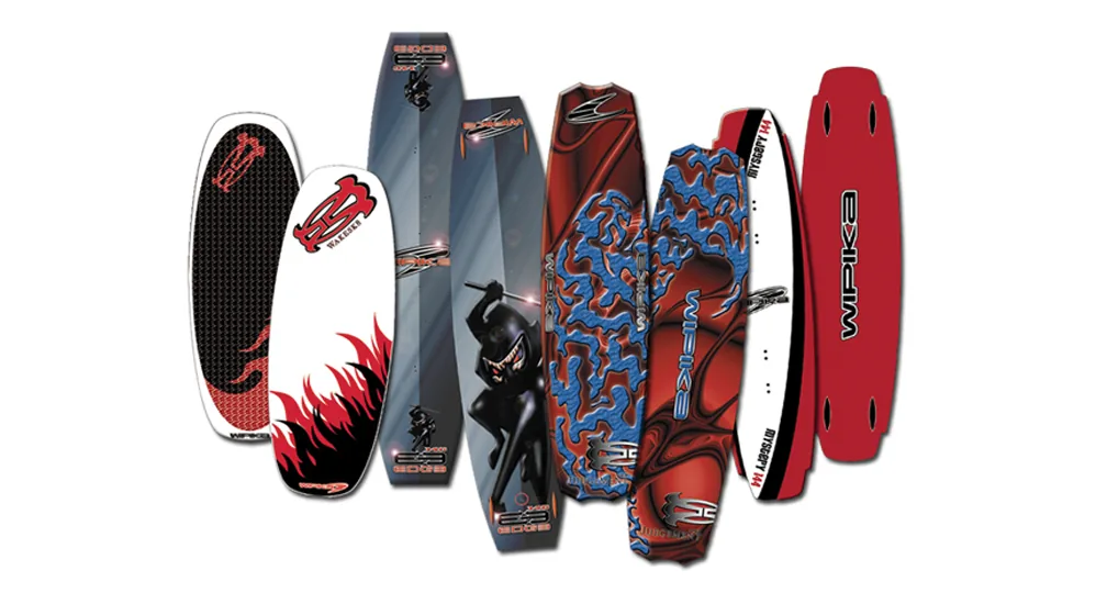 Gaastra board and product graphics