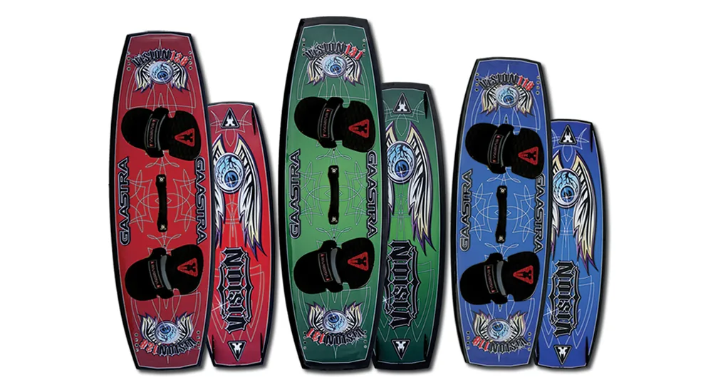 Gaastra board and product graphics