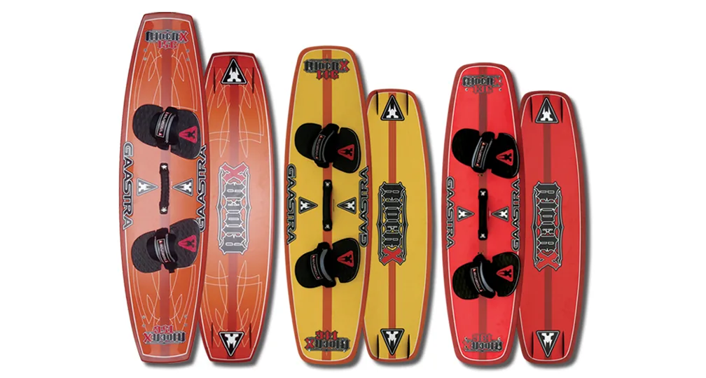 Gaastra board and product graphics