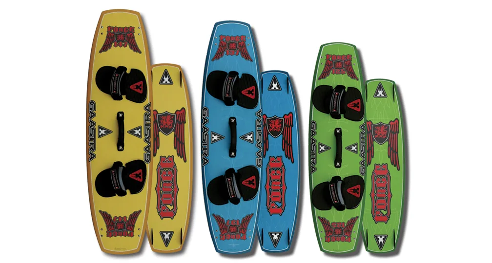 Gaastra board and product graphics