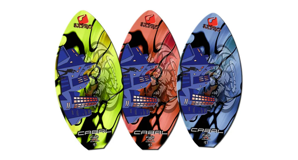 Cabal board and product graphics