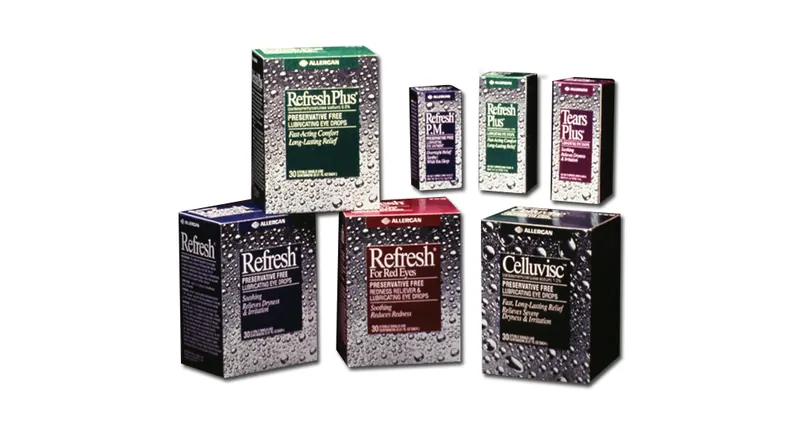 Allergan packaging